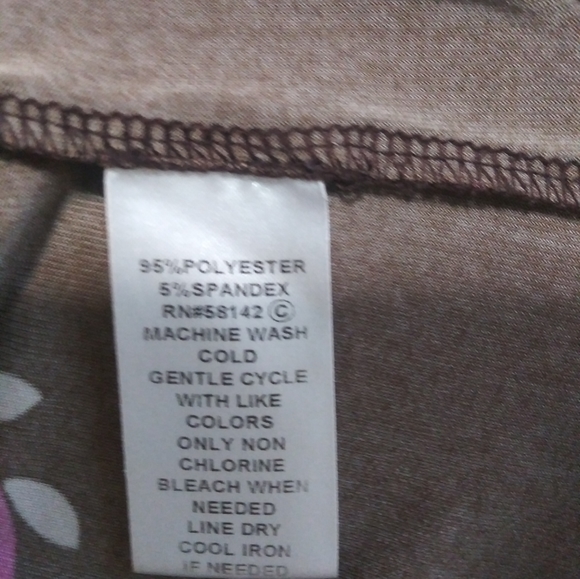 London Times Women's Brown Mini Dress Size 6 3/4 Sleeves - Picture 6 of 13